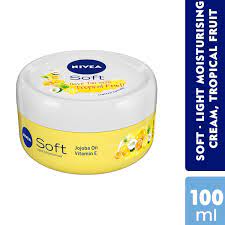 NIVEA SOFT TROPICAL FRUIT CRM 100ml             